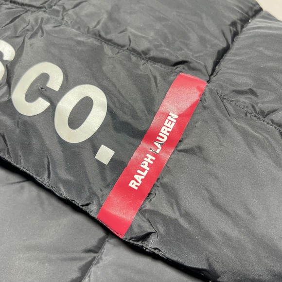 Polo Jeans Co Ralph Lauren Jacket Mens Medium Reversible Down Puffer Winter Coat - Picture 4 of 16
